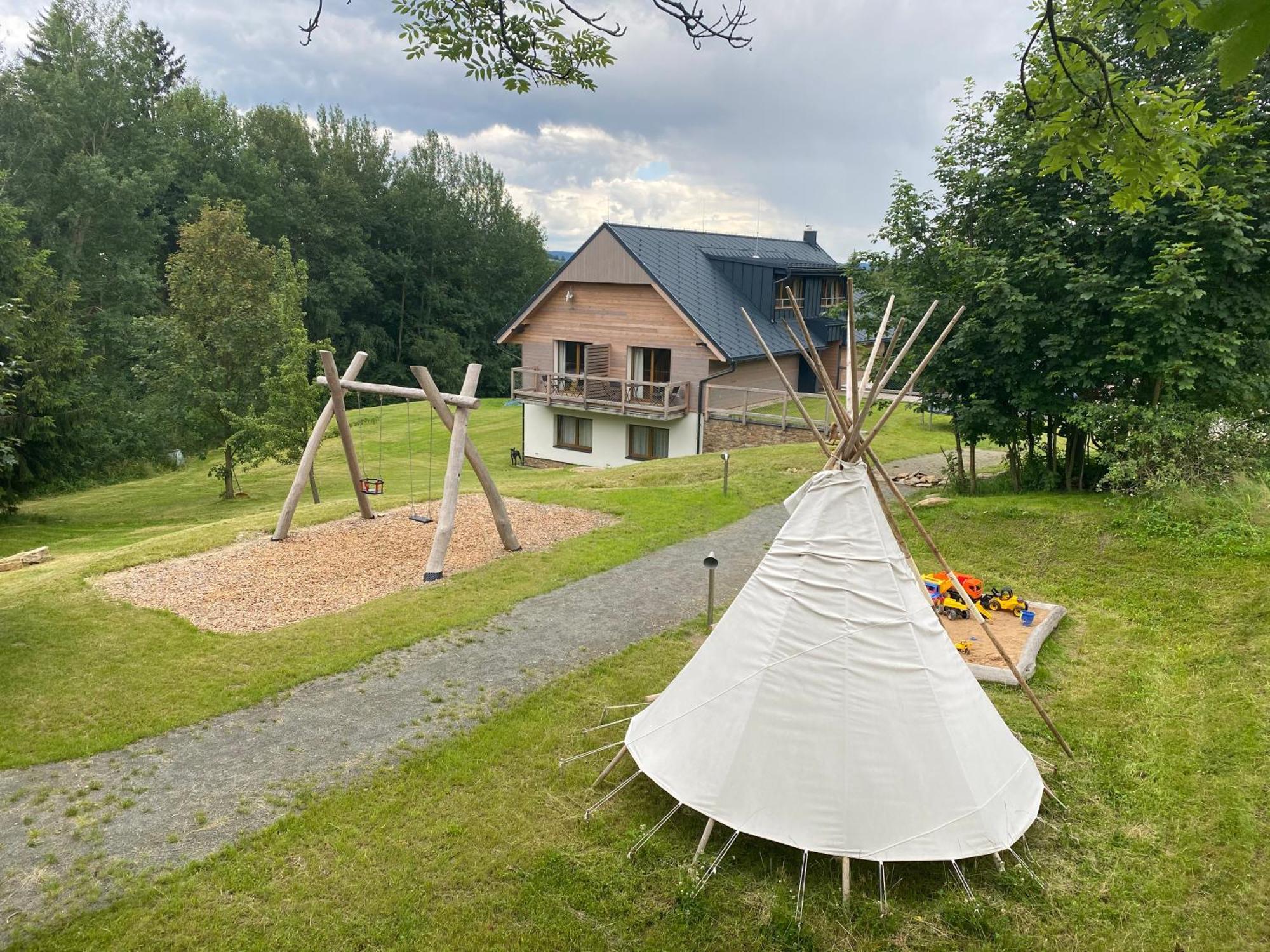 Apartmány Chata Večernice Dolní Morava Esterno foto